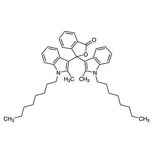 3,3-Bis(2-methyl-1-octyl-1H-indol-3-yl)isobenzofuran-1(3H)-one 3,3-Bis(2-methyl-1-octyl-1H-indol-3-yl)isobenzofuran-1(3H)-one