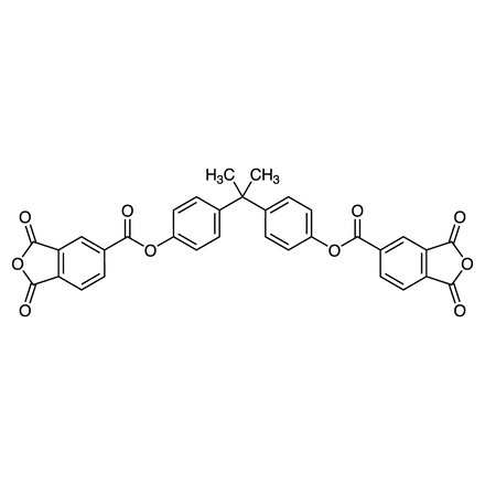 Propane-2,2-diylbis(4,1-phenylene) Bis(1,3-dioxo-1,3-dihydroisobenzofuran-5-carboxylate) No-Image