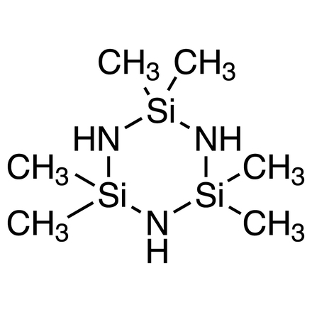 2,2,4,4,6,6-Hexamethylcyclotrisilazane Chemical Structure of 2,2,4,4,6,6-Hexamethylcyclotrisilazane