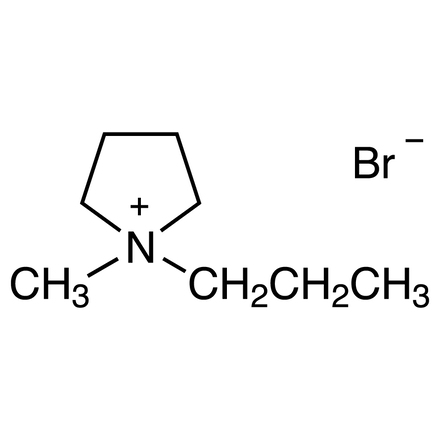 1-Methyl-1-propylpyrrolidin-1-ium Bromide Chemical Structure of 1-Methyl-1-propylpyrrolidin-1-ium Bromide